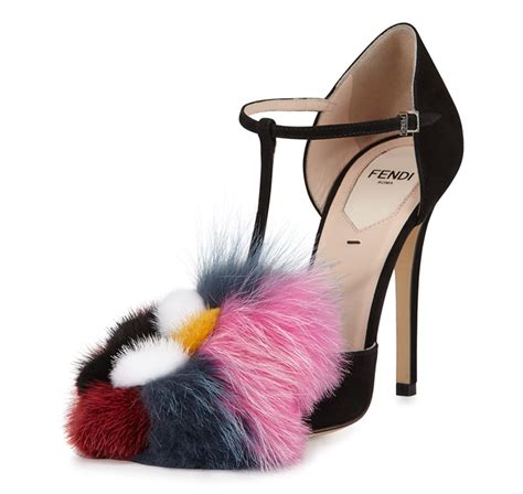 furry fendi shoes|fendi shoes for women.